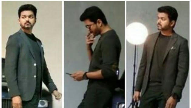 தளபதி 62 வெளியானது போட்டோ! அதிர்ச்சியில் படக்குழு? Vijays-new-film-stills-leaked-heroine-revealed