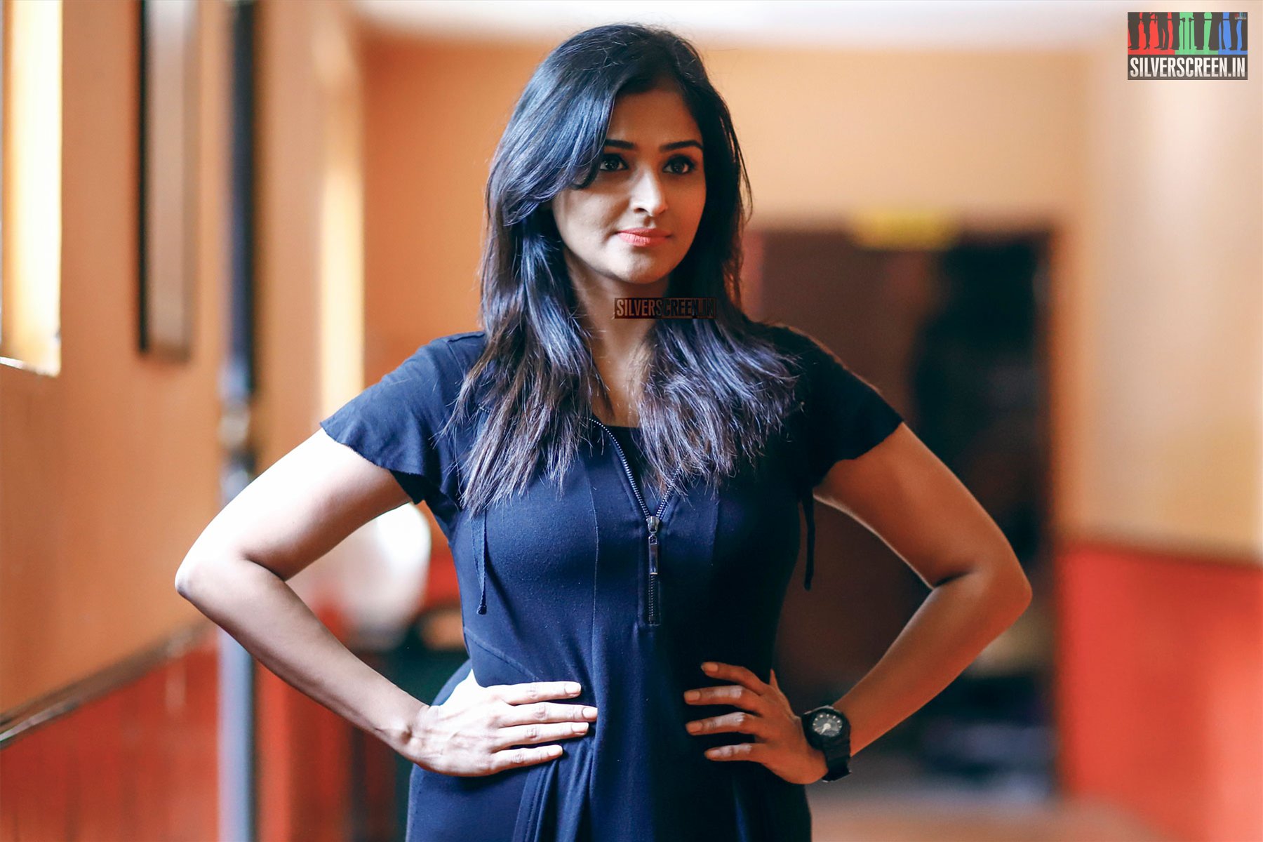 Remya Nambeesan At The Sathya Press Meet
