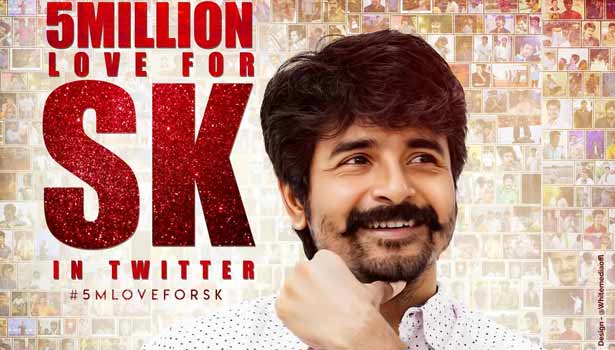 Sivakarthikeyan 5M Followers2. thinatamil |
