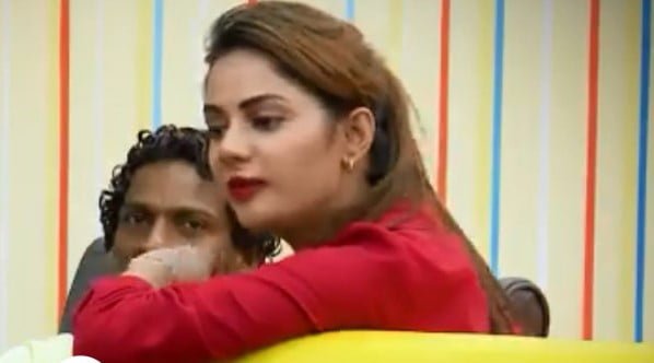 aishwarya and senraayan task in bigboss thinatamil |