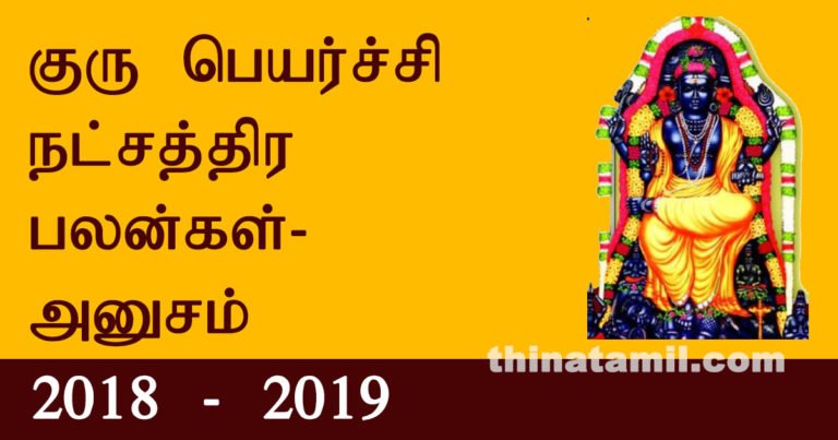 anusam guru peyarchi palangal