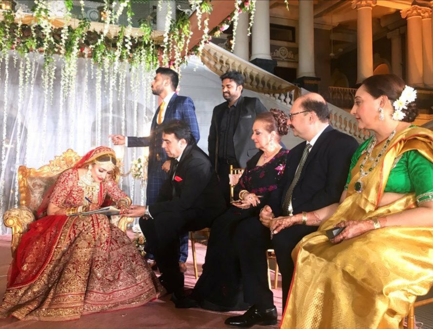 sayesha wedding thinatamil |