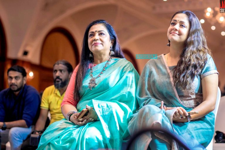 Jyothika, Poornima Bhagyaraj At The 'Raatchasi' Press Meet