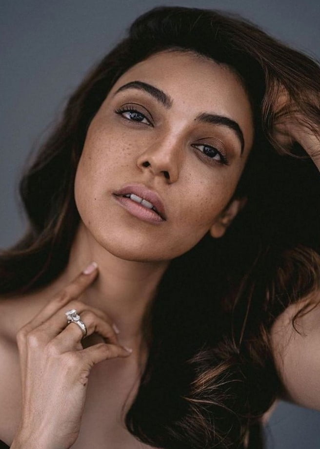 kajal without make up thinatamil |