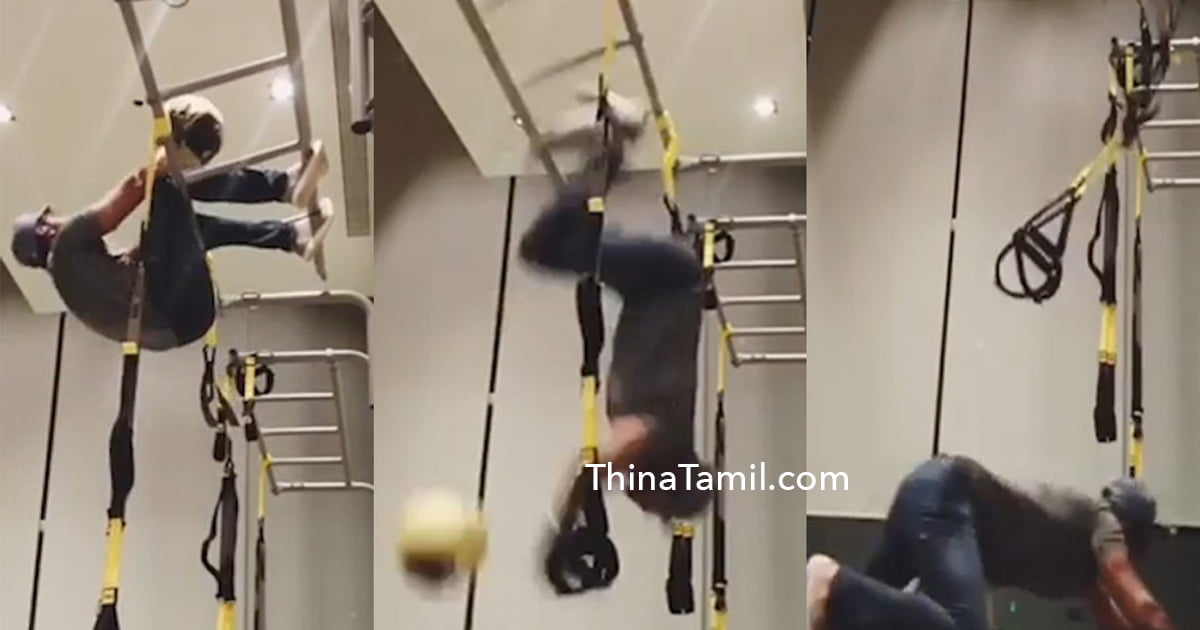 தலைகீழாக விழுந்த அருண்விஜய் Victor Arun Vijay terrific workout | Mafia, Yennai Arindhal, Sinam arun vijay fall down