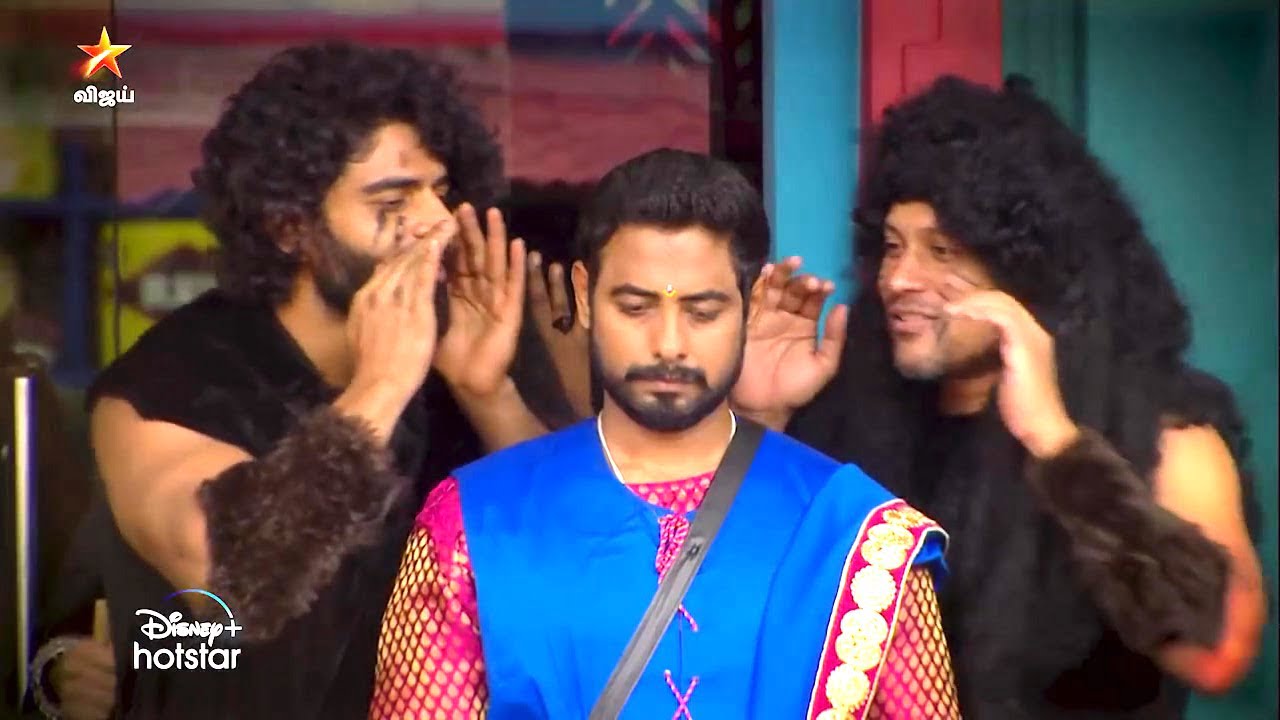 பிக்பாஸ் வீட்டில் இந்த வாரம் வெளியேறப்போவது இவர் தானா? மிக குறைவான ஓட்டு இவருக்கே! Bigg-Boss-Tamil-aari-fight-with-Balaji-thinatamil